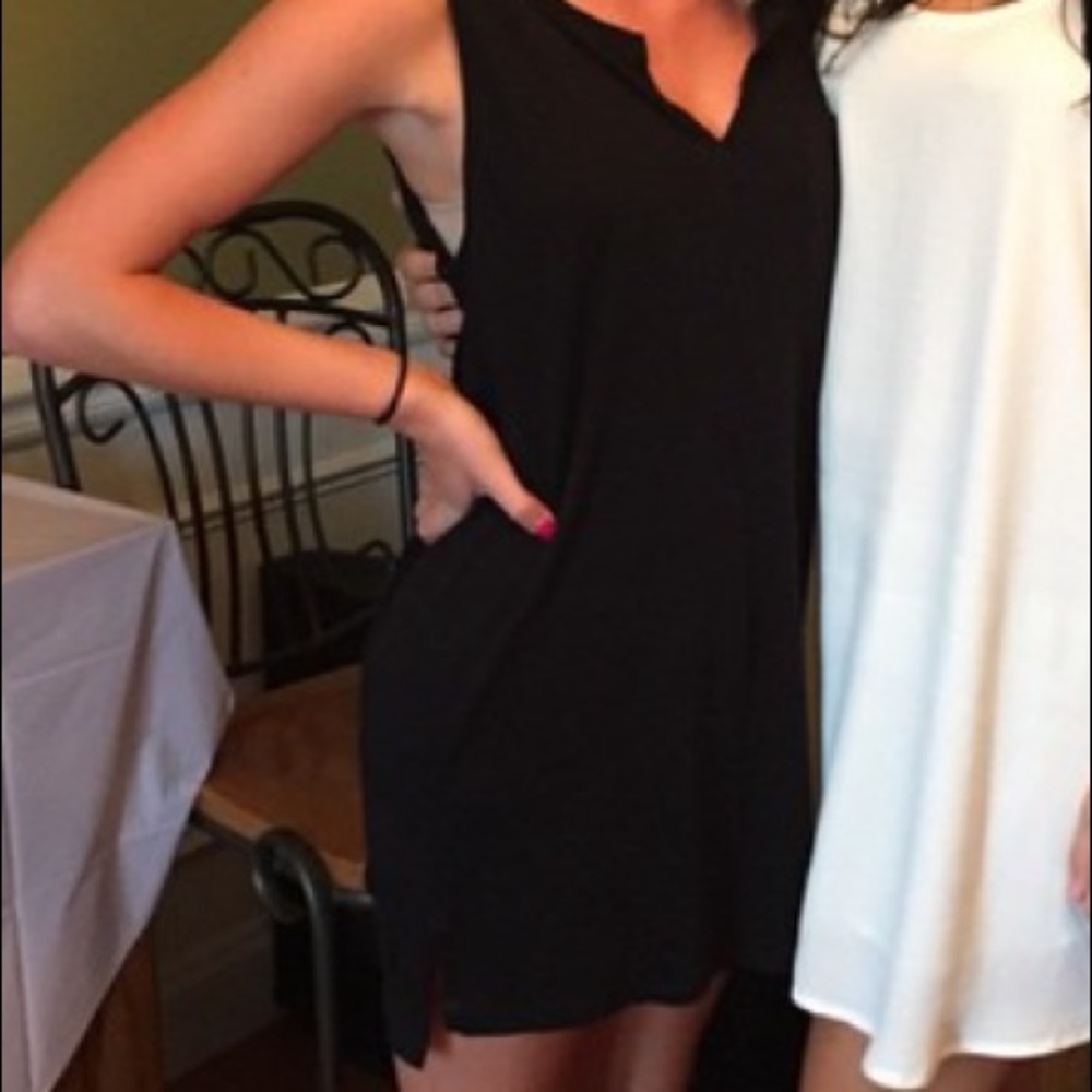 Black Tank Top Tshirt Dress